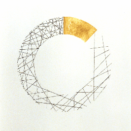 Zeichnung Gold